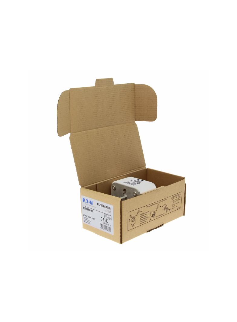 2000A 550V 3/80 aR INDICATOR FUSE Wkładka szybka 2000A AC 550V DIN 3 76x76x109 mm aR DIN 170M6021 EA