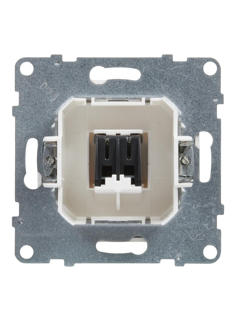 SUNO - Gniazdo głośnikowe pojedyncze, Biały, Legrand