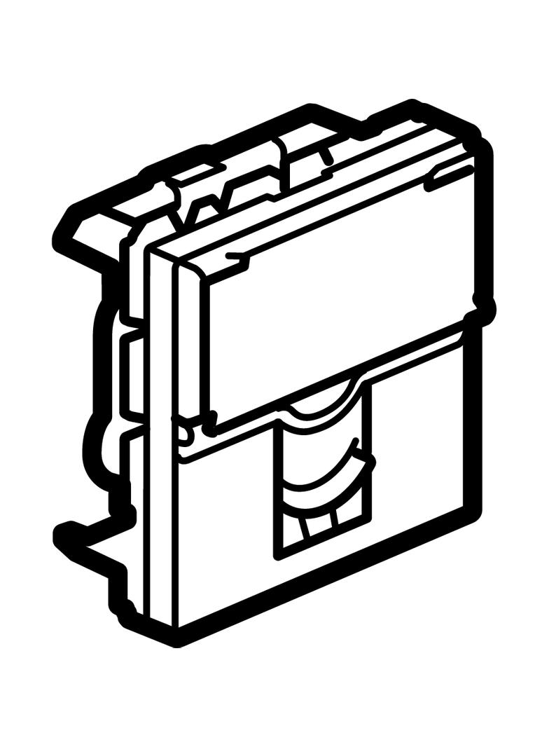 M45:1M GN.RJ12 6 PIN