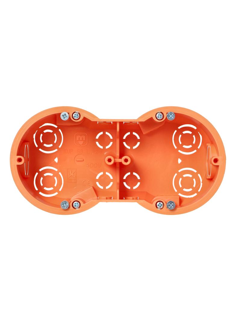 Puszka podtynkowa 60 mm płytka dwukrotna do G/K OR-JB-13813/2 ORNO