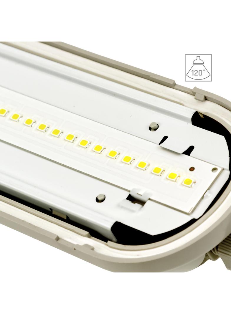 LIMEA GIGANT HERMETYK 1500mm 52W CW 230V 120st IP65 IK10 1490x72x70mm SZARY 5 lat gw.