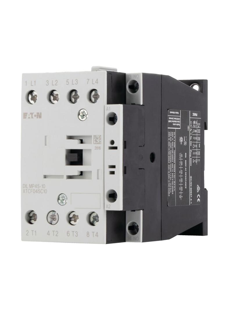 DILMP45-10(24V50/60HZ) Stycznik mocy 4P 45A [AC-1] 1Z 0R 109828 EATON