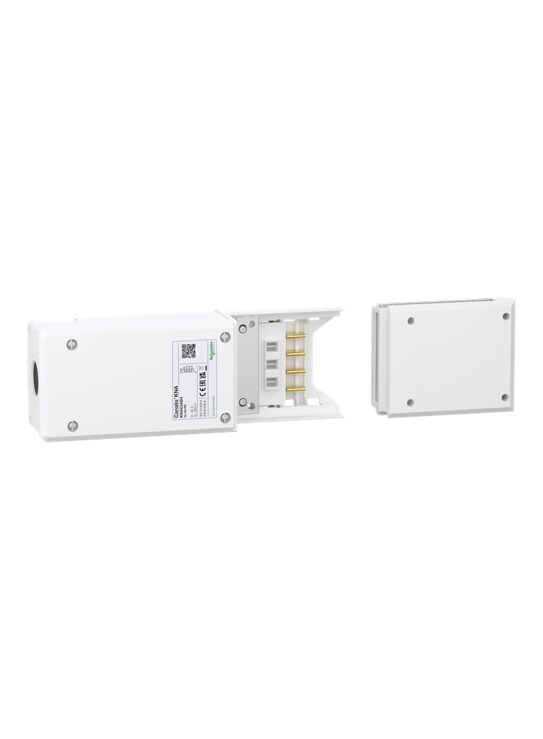 Kaseta zasilająca, Canalis KNA, 63A, 3L+N+PE/3L+PEN, RAL9001