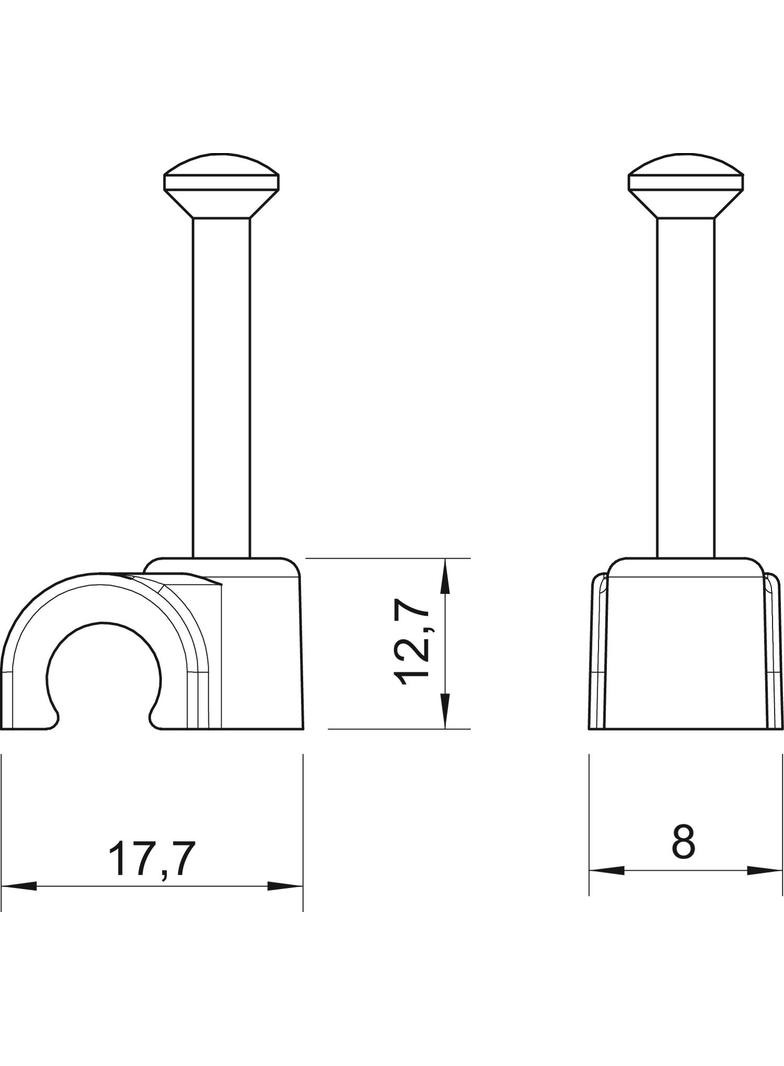 2010, KLIPSY PRZYB.KABLI 10MM B.