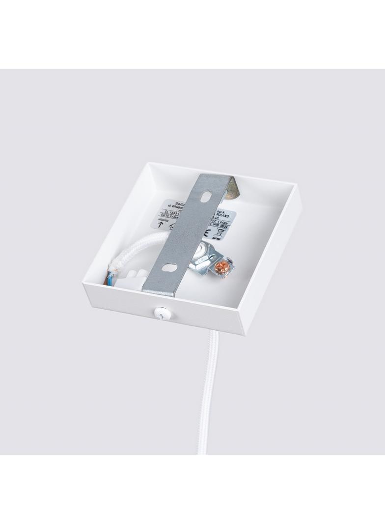 Sollux Lampa wisząca KARBON 1 biały SL.1535