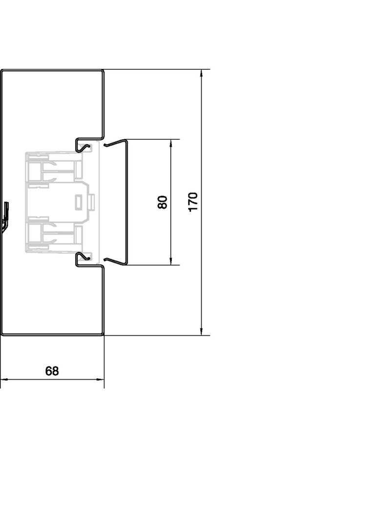 tehalit.BRS Podstawa 170mm, stalowa, biała