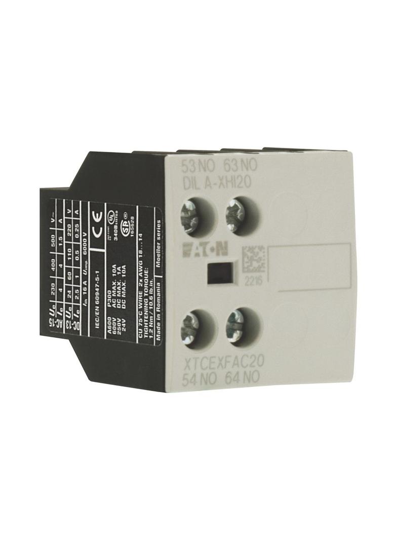 Styk pomocniczy 2Z montaż czołowy DILA-XHI20 276422 EATON