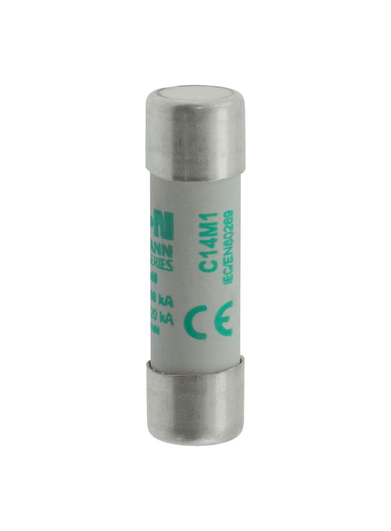 CYLINDRICAL FUSE 14 x 51 1A AM 690V AC Wkładka cylindryczna 14 x 51mm 1A AM 690V AC C14M1 EATON