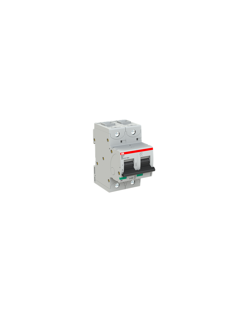 S802S-D20 Wyłącznik nadprądowy 50kA 2P D20A 2CCS862001R0201 ABB