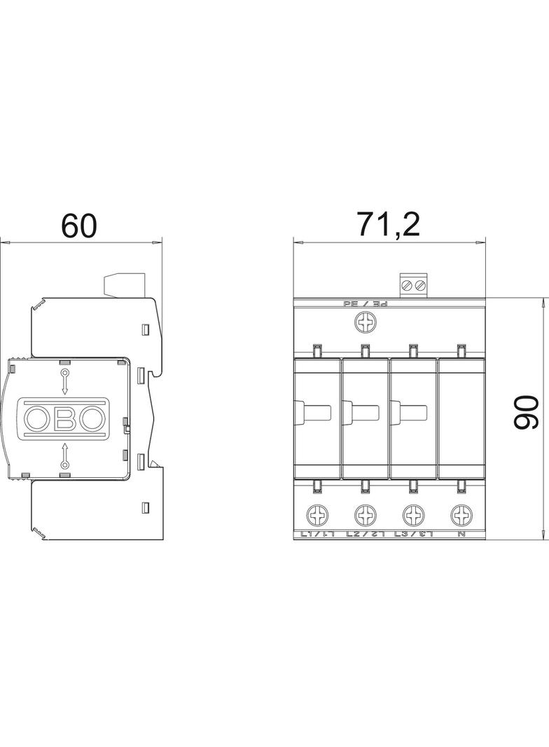 V 10-C/3+NPE+FS, OGRANICZNIK PRZECIWPRZEP. V10-C