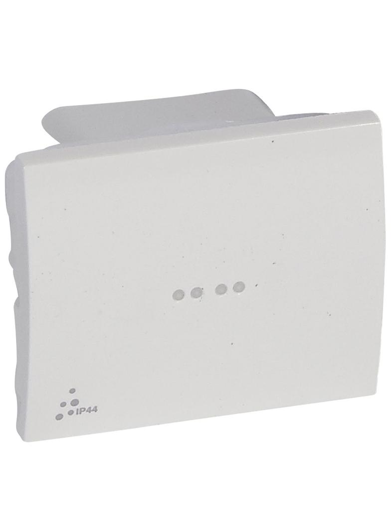 SISTENA LIFE KLAWISZ ARCTIC POJEDYNCZY Z ZESTAWEM USZCZELNIAJĄCYM IP44, Legrand