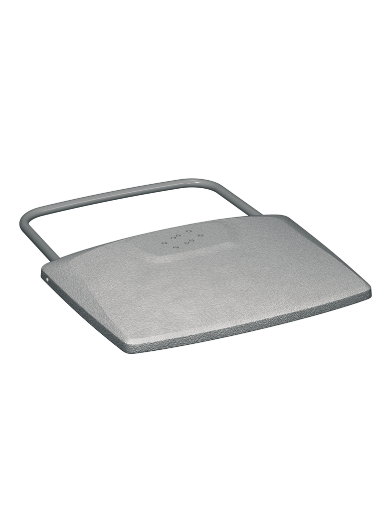 Optiline 45 OptiLine 70 podstawa prostokątna do słupa szary