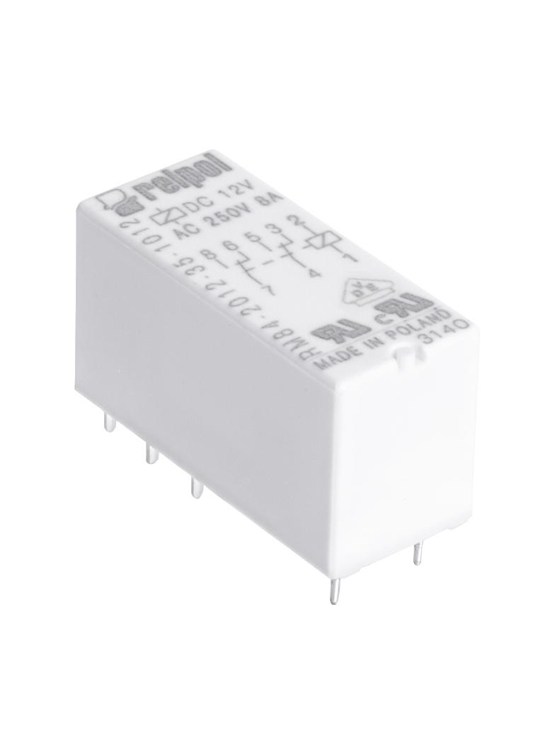 Przekaźnik miniaturowy RM84-2012-35-5048 2P 48V AC 8A / 250V AC /20szt./ RELPOL