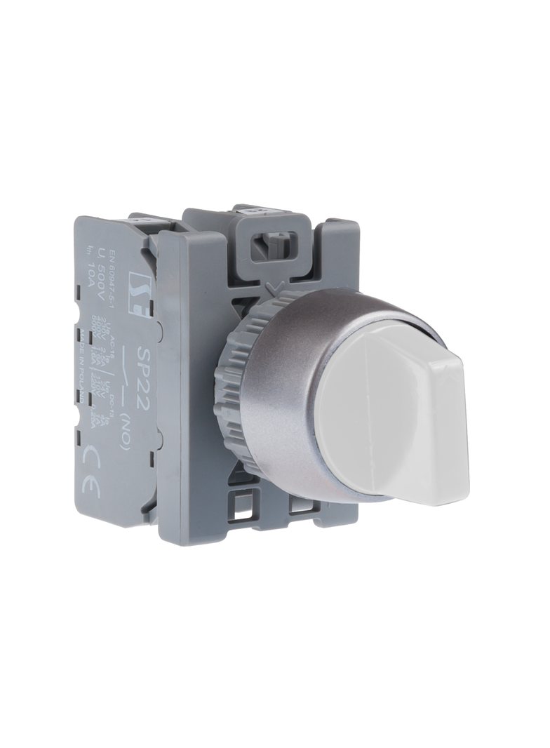 3-POŁ.ŁĄCZNIK BIAŁY 3ZW. PIERŚCIEŃ NIKLOWANY