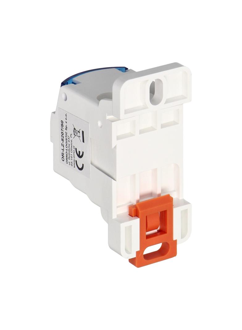 Blok rozdzielczy 80A zacisk wejściowy 16mm2 zaciski wyjściowe 4x6mm2 2x16mm2,wygodne mocowanie na