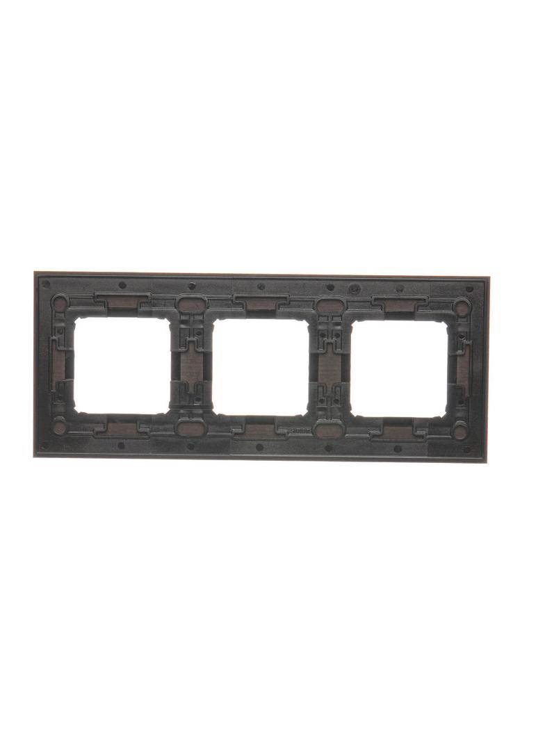 Simon 54 Nature Ramka 3-krotna Nature-Drewno ZŁOTE WENGE IP20/IP44* (*IP44-należy zastosować zestaw uszczelek DUN3) DRN3/85 KONTAKT