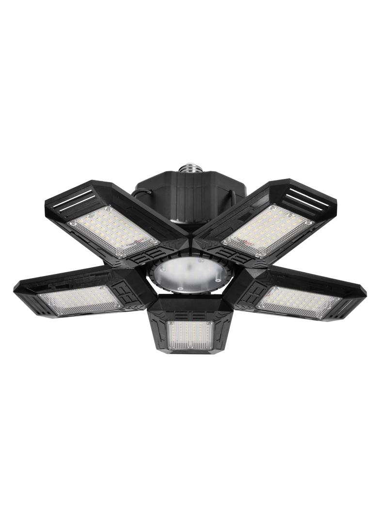 RIGEL LED lampa warsztatowa składana 5-skrzydłowa E27 55W 6500K 4950lm WL-10 ORNO