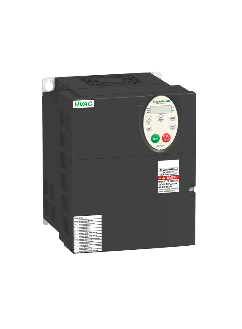 Przemiennik częstotliwości ATV212 3 fazowe 380/480VAC 50/60Hz 11kW 22.5A IP21