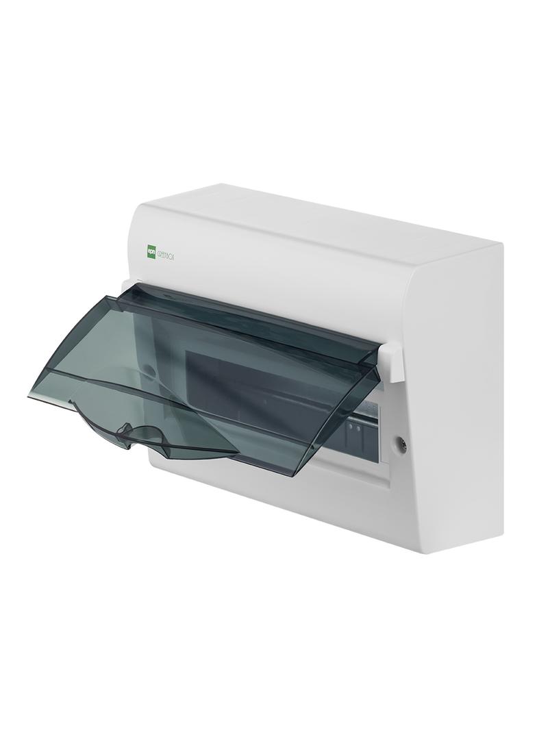 Rozdzielnica GREEN BOX n/t 12-modułem IP40 szyba transparentna dymna