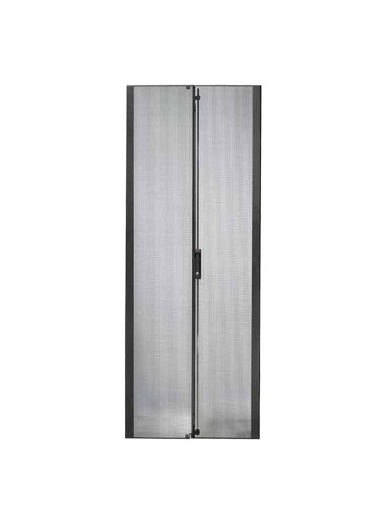 Schneider Szafa serwerowa SX 48U o szerokości 750 mm, perforowane drzwi dzielone, czarne, AR7157