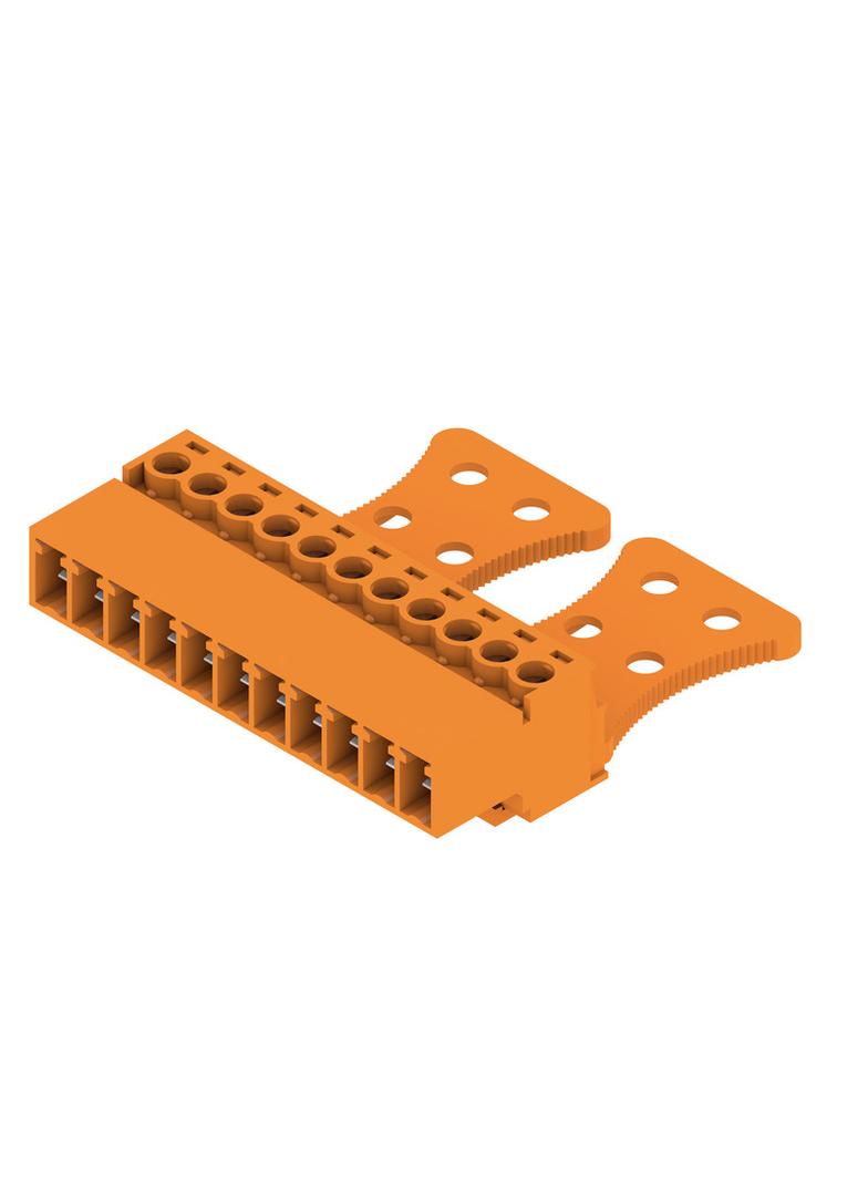 SCZ 3.81/11/180GZE SN OR BX Wtyk PCB (złącze wiązki), 3.81 mm, Liczba biegunów: 11, Przyłącze z jarzmem /50szt./ 1237090000 WEIDMÜLLER