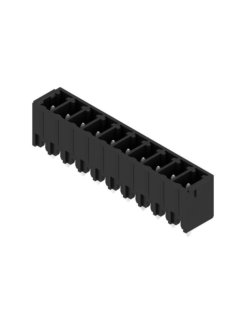 SC 3.81/10/180G 3.2SN BK BX Wtyki PCB (złącza płyty), 3.81 mm, Liczba biegunów: 10, kąt odejścia: 180° /42szt./ 1793580000 WEIDMÜLLER