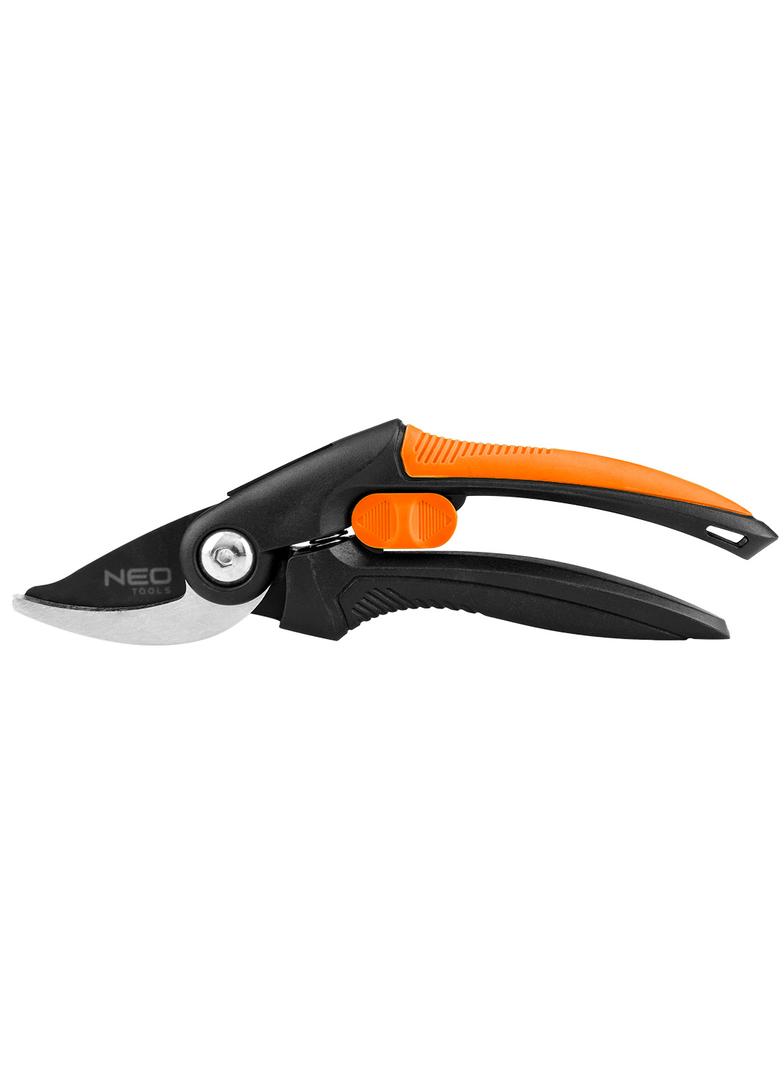 Sekator by-pass 210 mm, zakres do 20 mm, materiał: PP, uchwyt pokryty gumą TPR