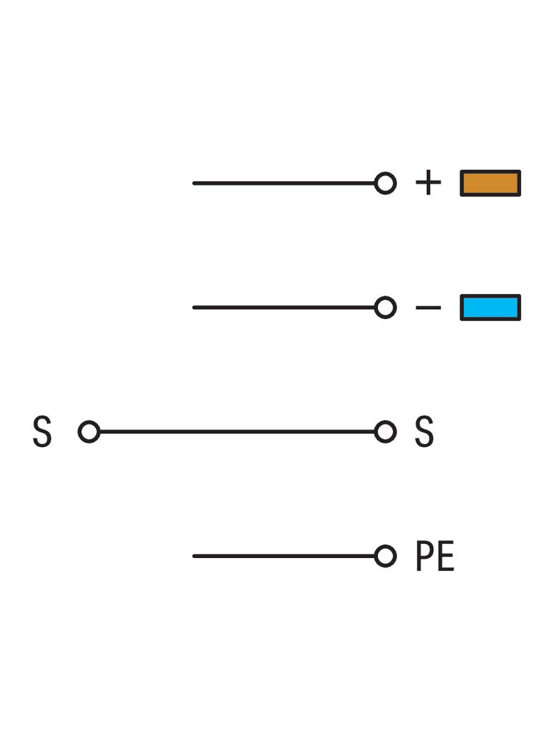 złączka do czujników z PE 2,5 mm2