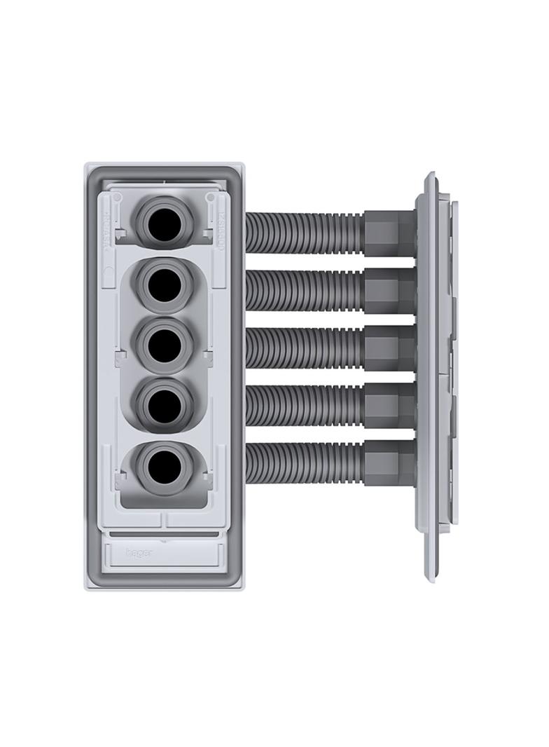 univers Łącznik narożny 5-polowy 12x5mm ZM75S HAGER
