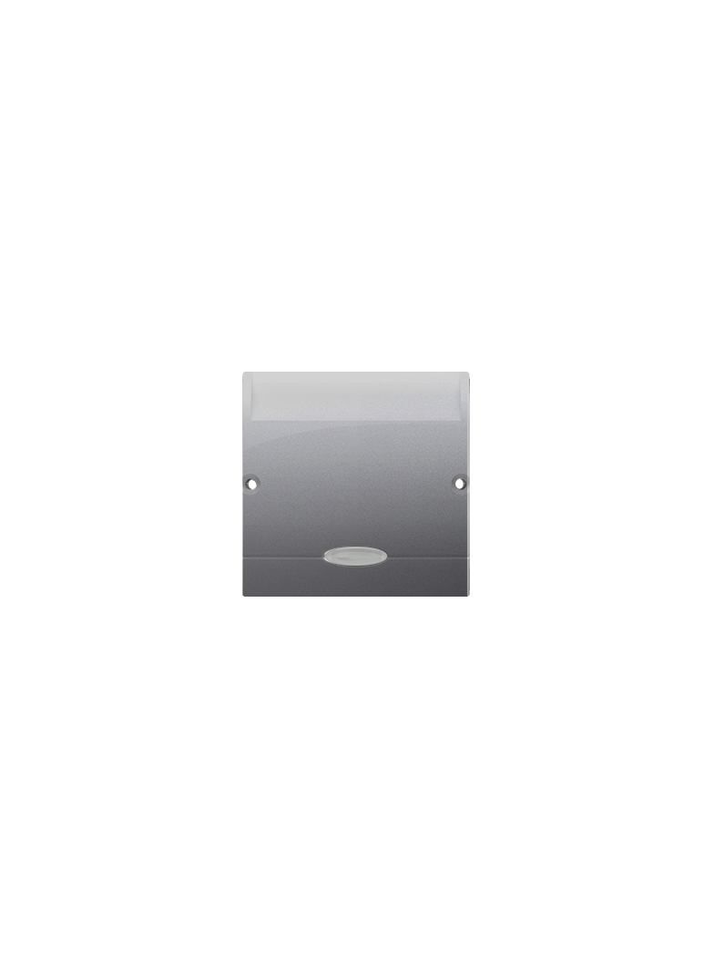 Simon Basic Łącznik hotelowy podwójny z podświetleniem Imax 2×10 (2) A stal inox BMWH2.02/21 KONTAKT