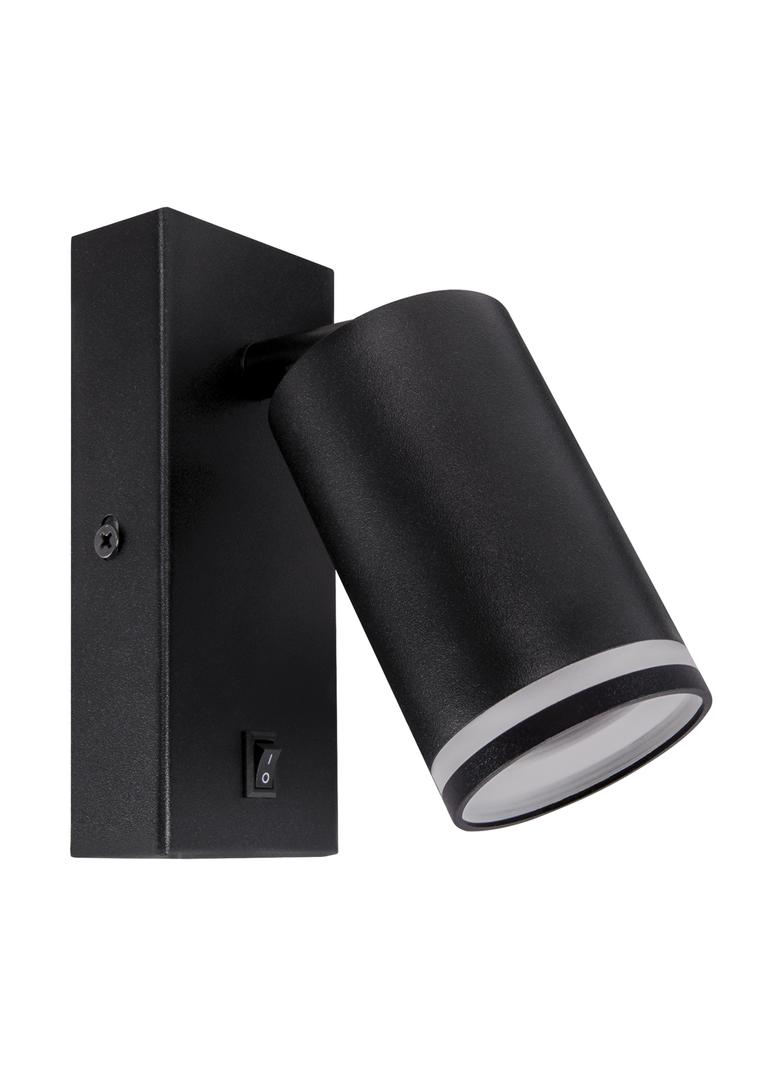Oprawa dekoracyjna ZULA WLL GU10 BLACK 03998 IDEUS