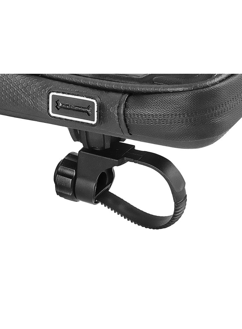 Wodoodporna torba rowerowa z uchwytem na telefon