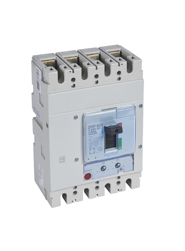 Wyłącznik DPX3 630 Tm 3P+N/2 500A 70Ka 422040 LEGRAND