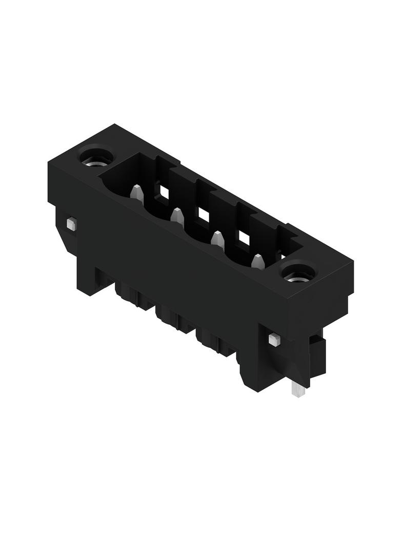 SL-SMT 5.08HC/04/180LF 1.5SN BK RL Wtyki PCB (złącza płyty), 5.08 mm, Liczba biegunów: 4, kąt odejścia: 180° /250szt./ 1776384001 WEIDMÜLLER
