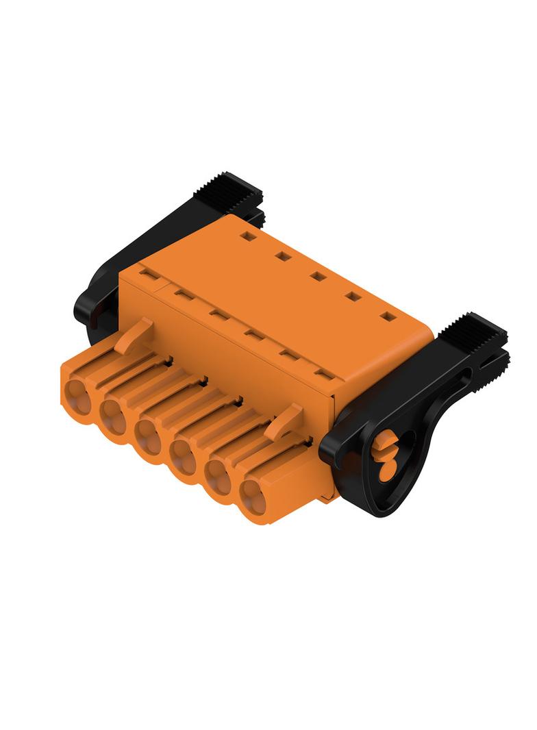 BLF 5.00HC/06/180LR SN OR BX Wtyk PCB (złącze wiązki), 5.00 mm, Liczba biegunów: 6, PUSH IN, Złącze sprężynowe /42szt./ 1016380000 WEIDMÜLLER