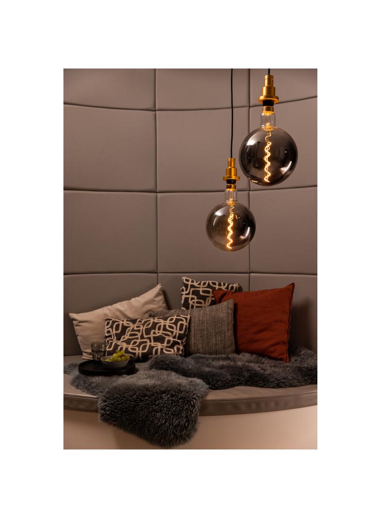 Lampa LED Vintage 1906 SMOKE 200 dim 4,8W/818 szkło przezroczyste E27