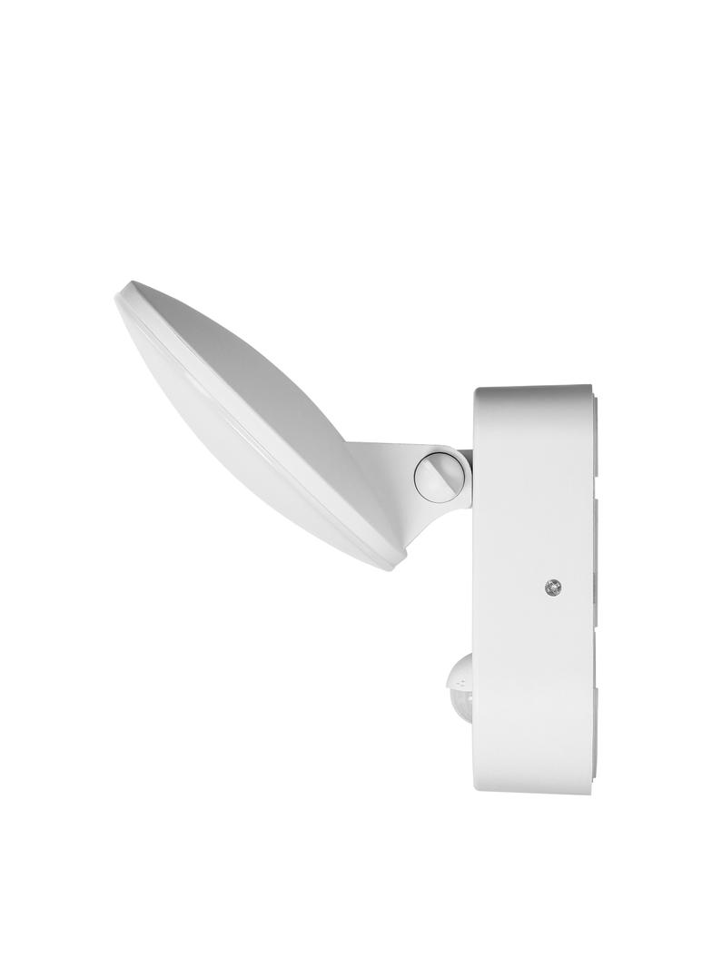 Oprawa ogrodowa z czujnikiem ruchu 15W 1100lm IP65 4000K biała RIOLIT LED AD-OP-6206WLPMR4 ORNO