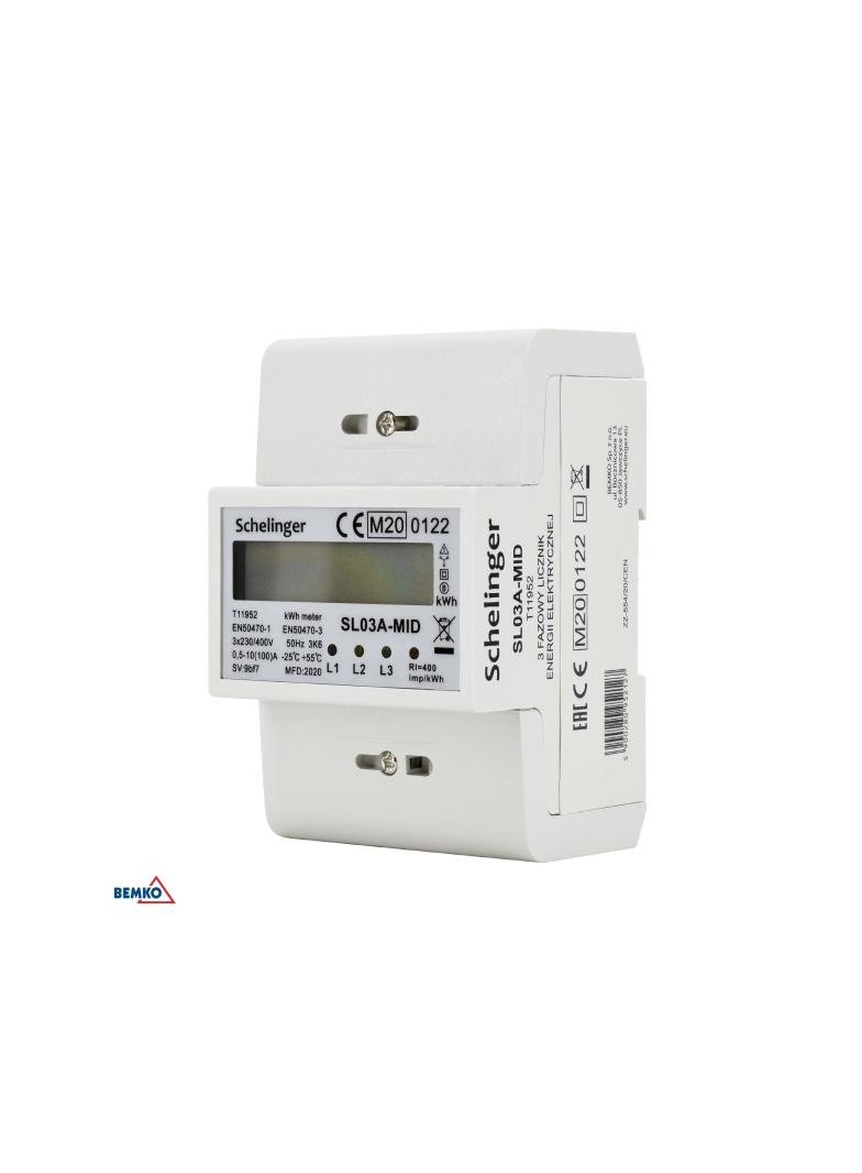 LICZNIK ENERGII 3-FAZOWY MID SCHELINGER