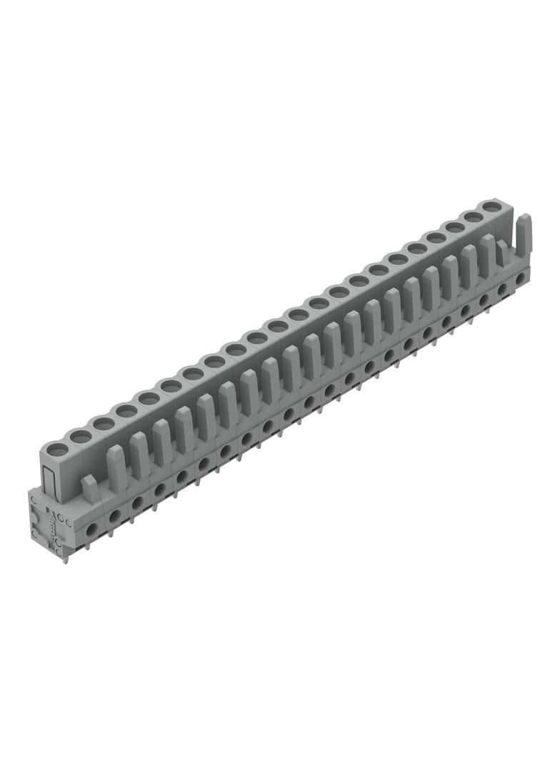 MCS-MIDI Classic gniazdo 22-bieg. szare raster 5 mm /10szt./ WAGO