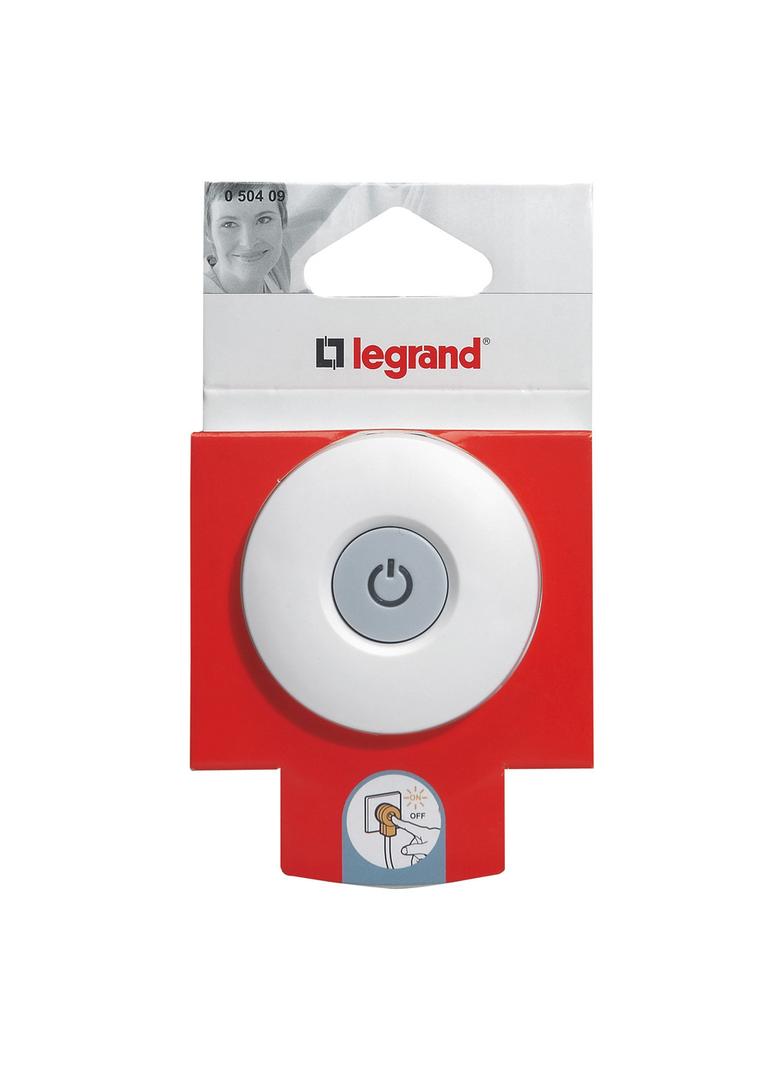 WTYCZKA 2P+Z UNI-SCHUKO - 16A - Z WYŁĄCZNIKIEM PODŚWIETLANYM, Legrand