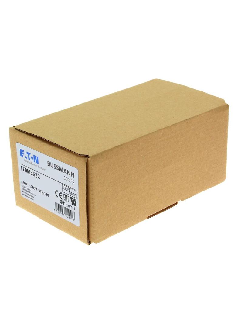 450A 1000V 3TN/110 aR INDICATOR FUSE Wkładka szybka 450A AC 1000V DIN 3 74x90x139 mm aR, 170M8632 EA