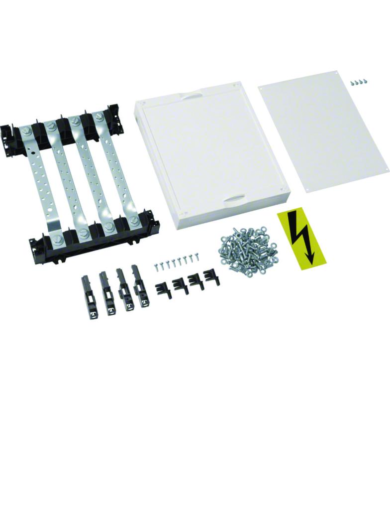 univers N Blok 300x250mm z szynami 4-pol. Cu 25x4mm 4x250A UE21D2 HAGER