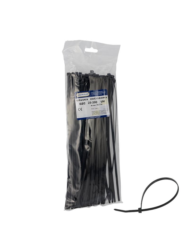 Opaska czarna OZC 25-200 UV (100szt) 25.110 OPATÓWEK