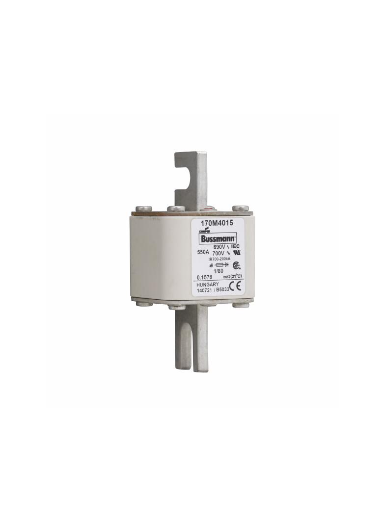 550A 690V 1/80 aR INDICATOR FUSE Wkładka szybka 550A AC 690V DIN 1 53x53x108 mm aR DIN, 170M4015 EAT