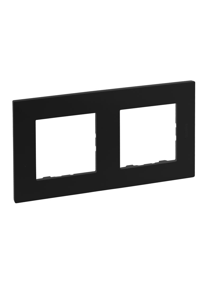 Niloe Step Ramka Podwójna 2X- Kolor Czarny 863592 LEGRAND