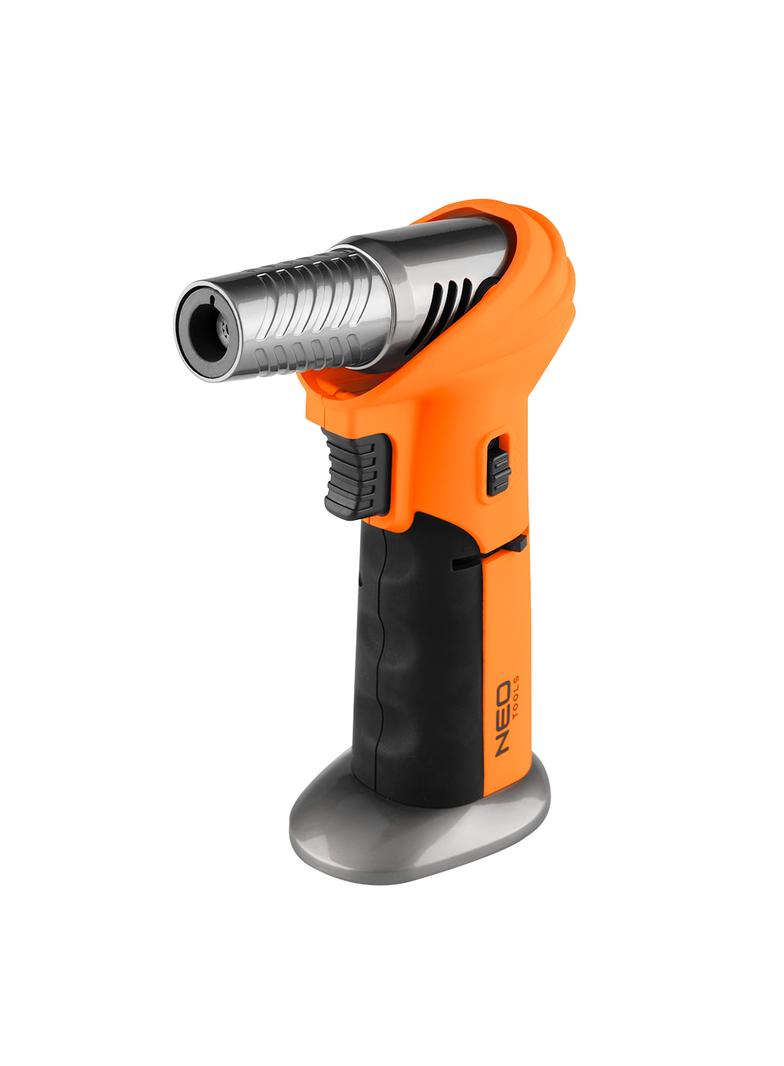 Mikropalnik gazowy z zapłonem piezo, 360st., regulacja płomienia, pojemność 10g