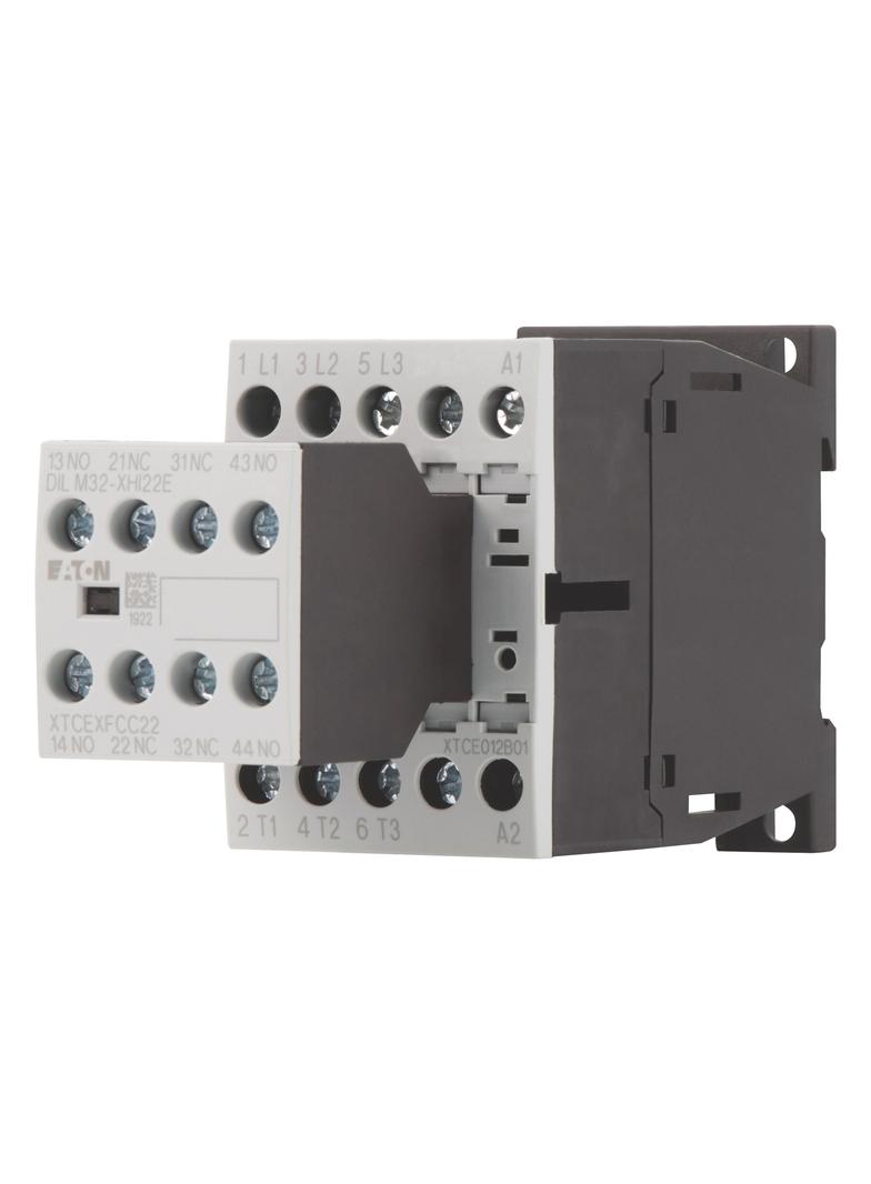 Stycznik mocy 12A 3P 230V AC 2Z 2R DILM12-22(230V50HZ,240V60HZ) 106362 EATON