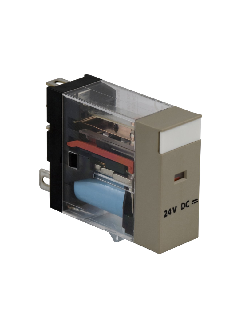 Modicon ABE7, elektromechaniczny przekaźnik wtykowy, 10 mm, 24 V DC, 1 CO