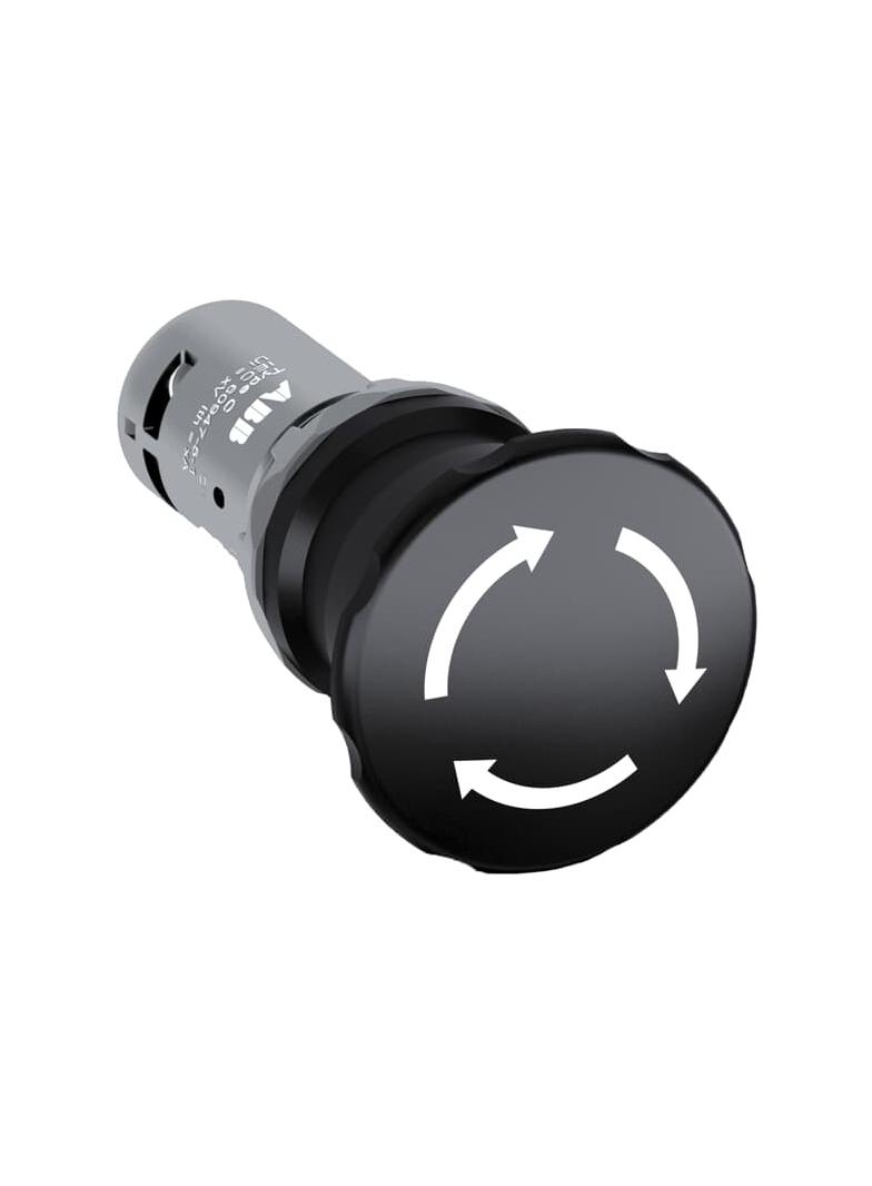 Przycisk bezpieczeństwa 1NO1NC czarny CE4T-10B-11