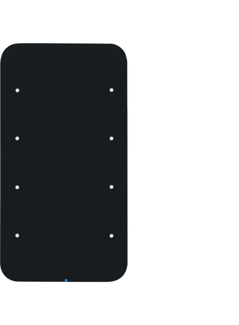 BERKER R.1 Sensor dotykowy 4-krotny szkło czarny 75144865 HAGER